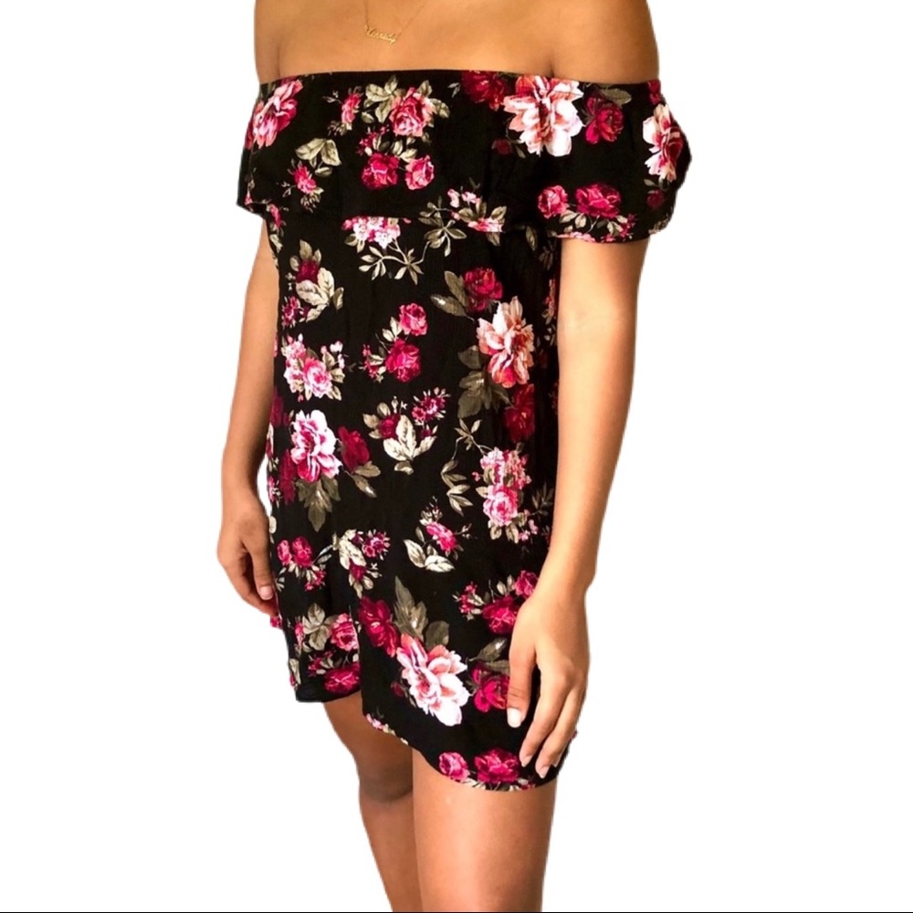 3/$25 Ambiance Off Shoulder Ruffle Floral Sundress